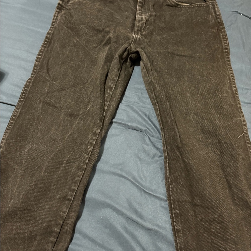Brown Denim Jeans